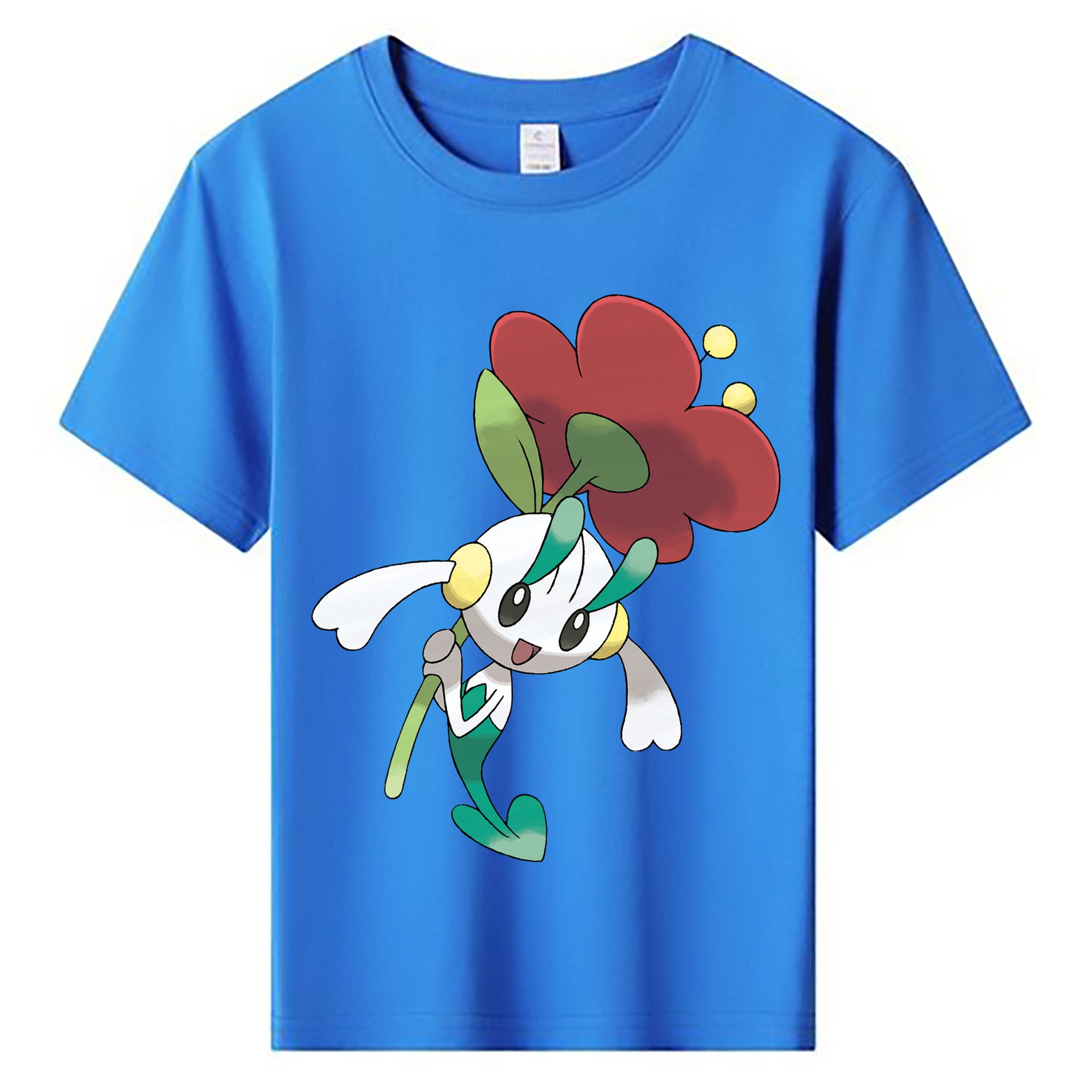 （画像用） ポケットモンスター Pokémon 綿100％キッズTシャツ（フロントプリント）